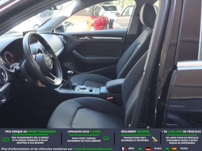 Audi A3 TFSI 115 BVM Noir M�tallique de 2019