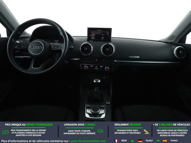 Audi A3 TFSI 115 BVM Noir de 2019