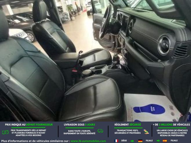 Jeep Gladiator 3.0 V6 Multijet 264 CH 4X4 BVA Noir de 2021