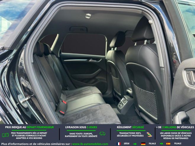 Audi A3 TFSI 190 BVA Noir M�tallique de 2019