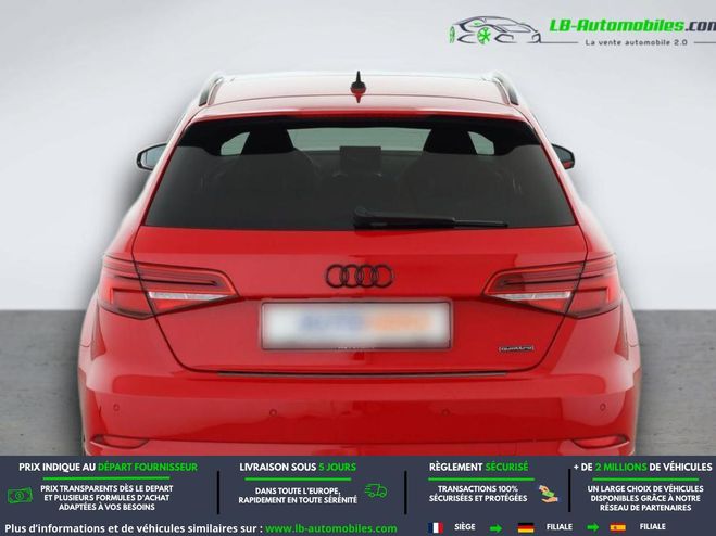 Audi A3 TFSI 190 BVA Rouge M�tallique de 2019