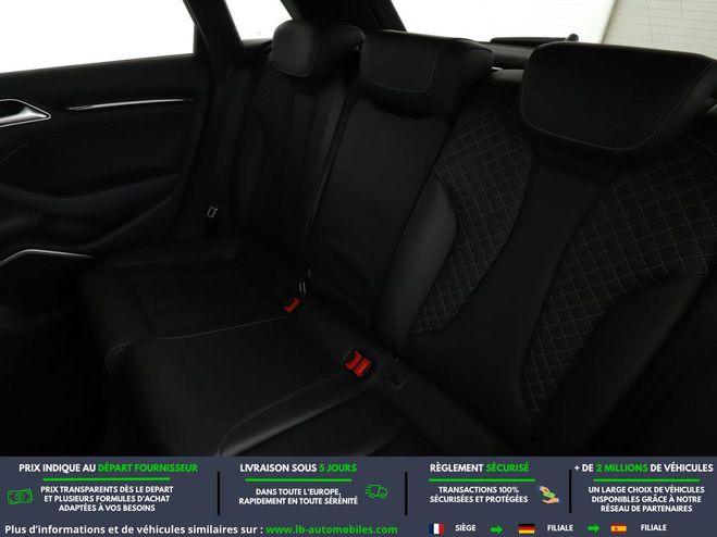 Audi A3 TFSI 190 BVA Rouge M�tallique de 2019