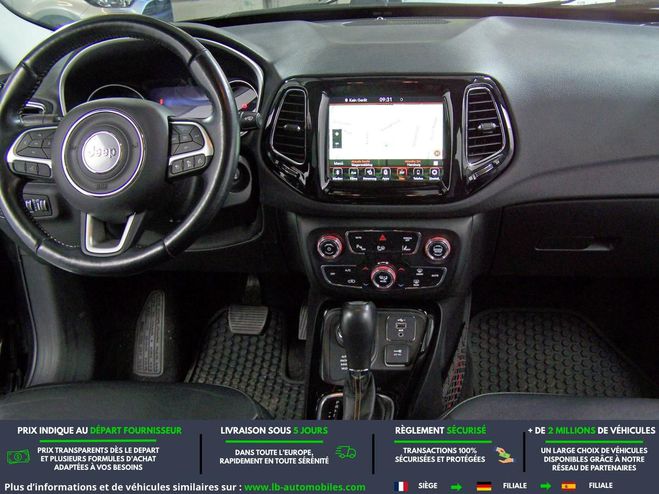 Jeep Compass 1.4  MultiAir 170 ch  BVA Noir M�tallique de 2020