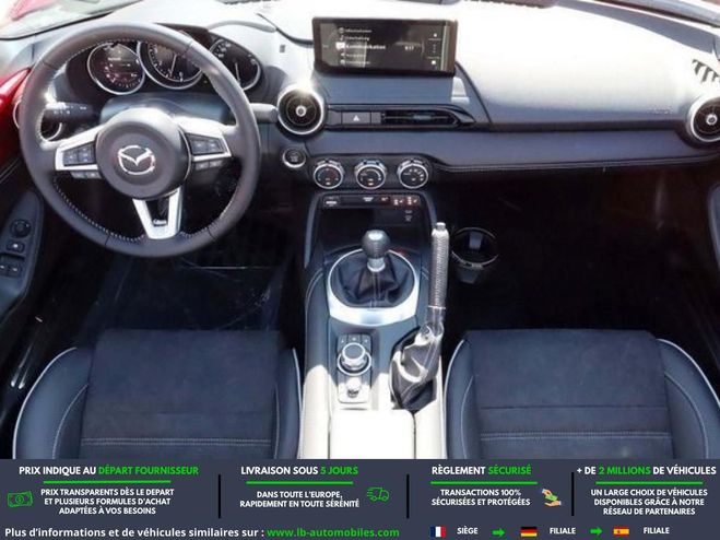 Mazda MX5 1.5L SKYACTIV-G 132 ch Rouge M�tallique de 2026