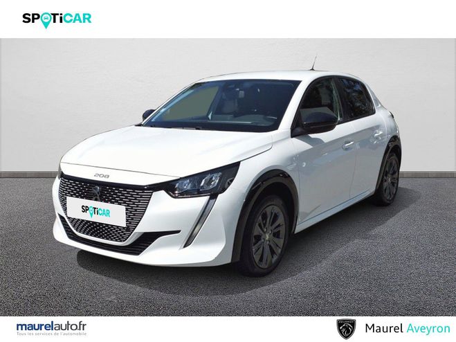 Peugeot 208 208 Electrique 50 kWh 136ch Style 5p White de 2021