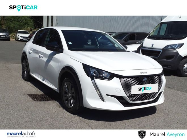 Peugeot 208 208 Electrique 50 kWh 136ch Style 5p White de 2021