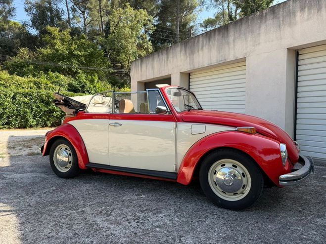 Volkswagen Coccinelle Cabriolet 1302 KARMANN 1.6 50CV Rouge de 1971
