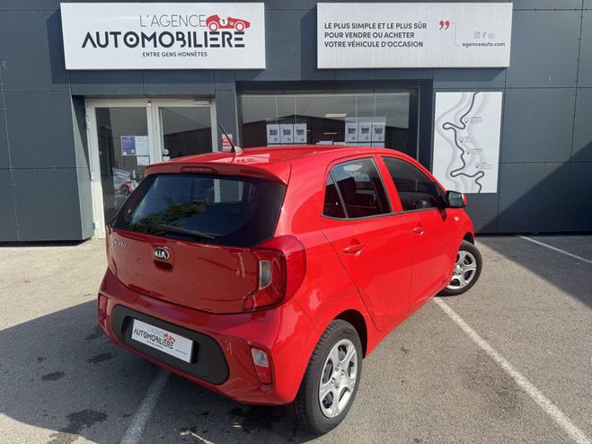 Kia Picanto 1.0 essence MPi 67 ch BVM5 Active 4.0 CV Rouge de 2018