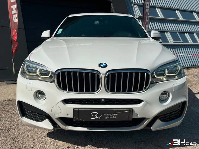 BMW X6 30D Pack M 258 XDRIVE - Harman Kardon -  Blanc de 2015