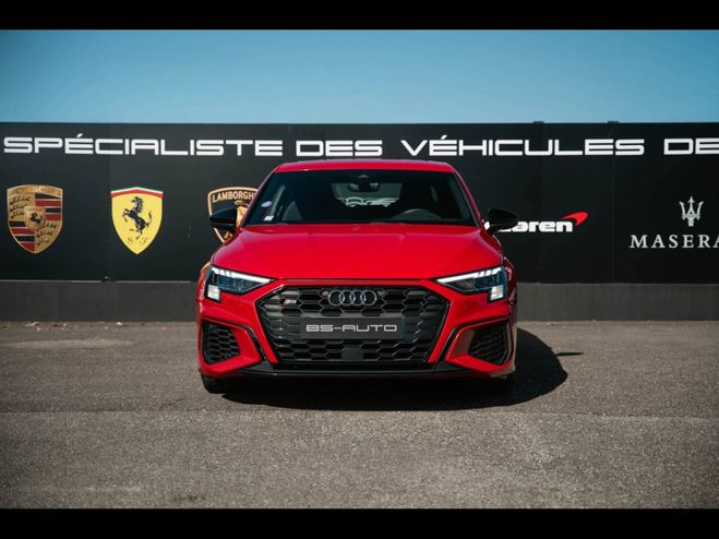 Audi S3 berline 2.0 TFSI Quattro 310ch - Ecotaxe ROUGE TANGO M�tallis� de 2020