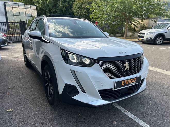 Peugeot 2008 1.2L 100ch ALLURE TOIT OUVRANT CARPLAY C Blanc de 2020