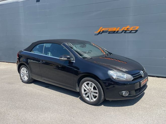 Volkswagen Golf VI CABRIOLET 1.4 TSI DSG 160cv 2P BVA NOIR de 2012