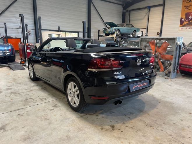 Volkswagen Golf VI CABRIOLET 1.4 TSI DSG 160cv 2P BVA NOIR de 2012