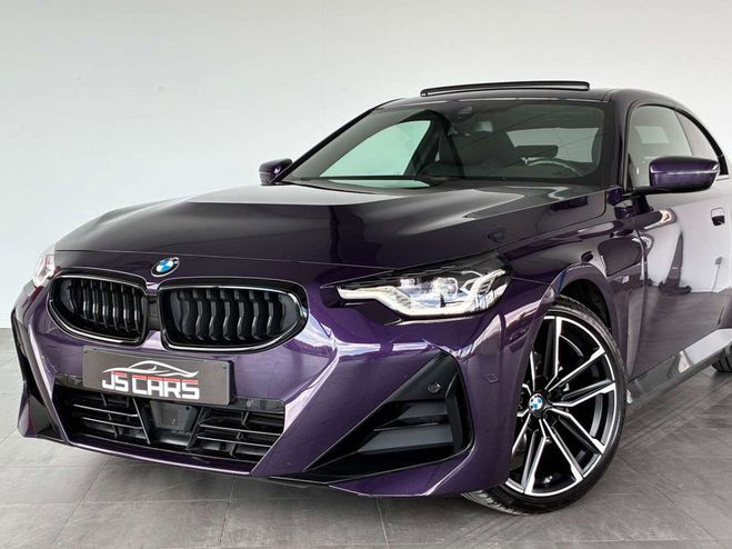 BMW Serie 2 220 iAs FULL PACKM-T.O-COCKPIT-CARPLAY-H Mauve M�tallis� de 