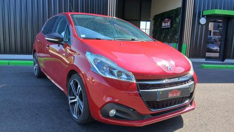 Peugeot 208 1.2i 12V S&S - 110 BERLINE GT Line PHASE 2017 d'occasion a Esvres (37)