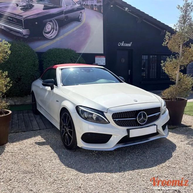 Mercedes Classe C CABRIOLET 3.0 43 365 AMG 4MATIC 9G Blanc de 2016