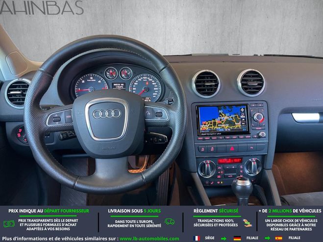 Audi A3 1.6 TDI 105 BVA Gris M�tallique de 2011