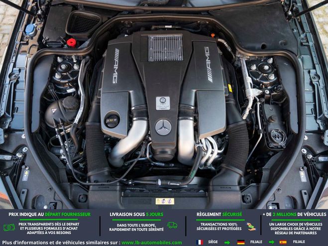 Mercedes Classe SL SL 63 AMG BVA Noir M�tallique de 2012