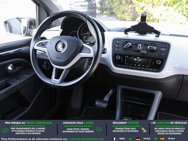 Skoda Citigo 1.0 MPI 60 ch BVA Noir M�tallique de 2018