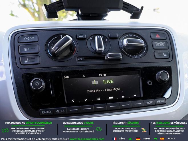 Skoda Citigo 1.0 MPI 60 ch BVA Noir M�tallique de 2018