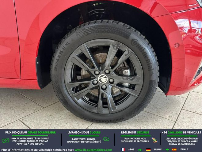 Skoda Fabia 1.0 TSI 110 ch BVA Rouge M�tallique de 2021