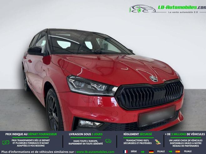 Skoda Fabia 1.0 TSI 110 ch BVA Rouge M�tallique de 2021