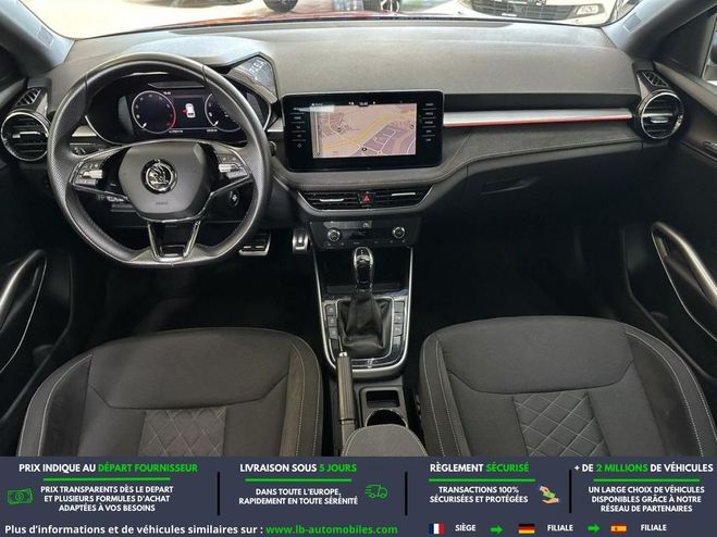 Skoda Fabia 1.0 TSI 110 ch BVA Rouge M�tallique de 2021