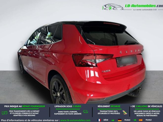 Skoda Fabia 1.0 TSI 110 ch BVA Rouge M�tallique de 2021