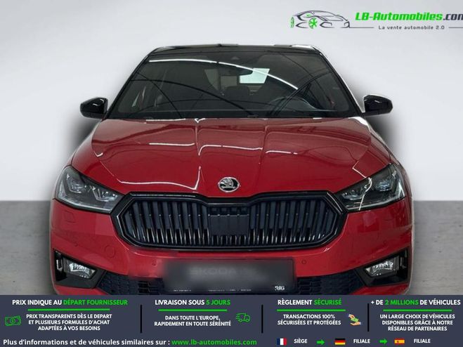 Skoda Fabia 1.0 TSI 110 ch BVA Rouge M�tallique de 2021