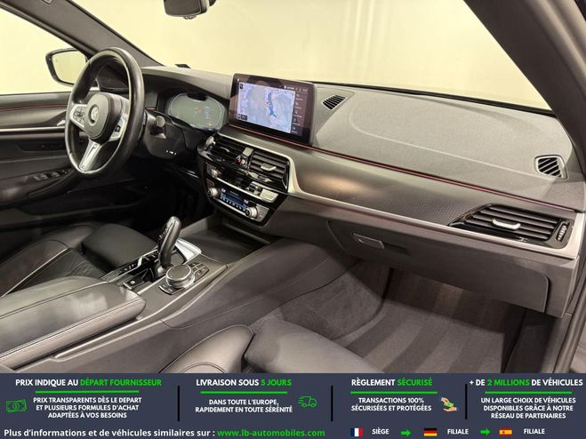 BMW Serie 5 M550i xDrive 530 ch BVA Noir M�tallique de 2022
