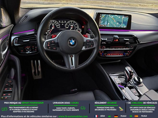 BMW M5 625 ch BVA Noir M�tallique de 2019