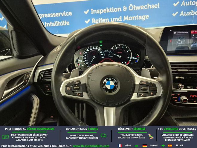 BMW Serie 5 520d 190 ch BVA Noir M�tallique de 2019