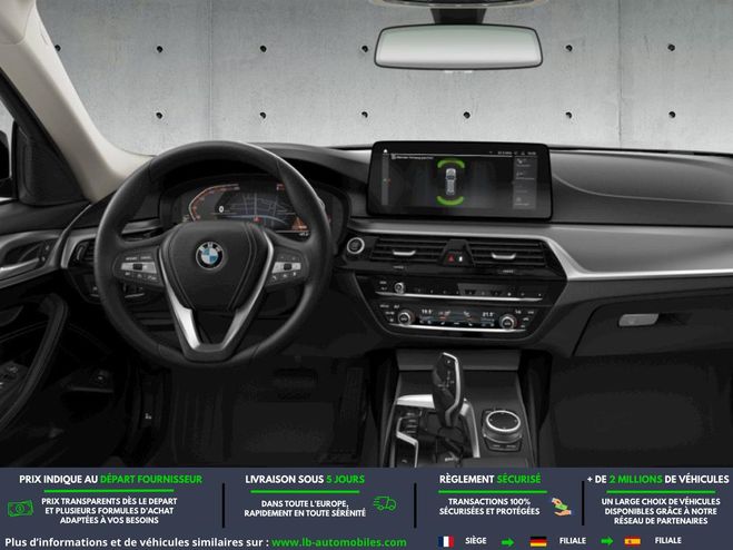 BMW Serie 5 520d 190 ch BVA Noir M�tallique de 2022