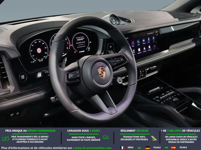 Porsche Cayenne E-Hybrid 3.0 V6 470 ch Noir M�tallique de 2026