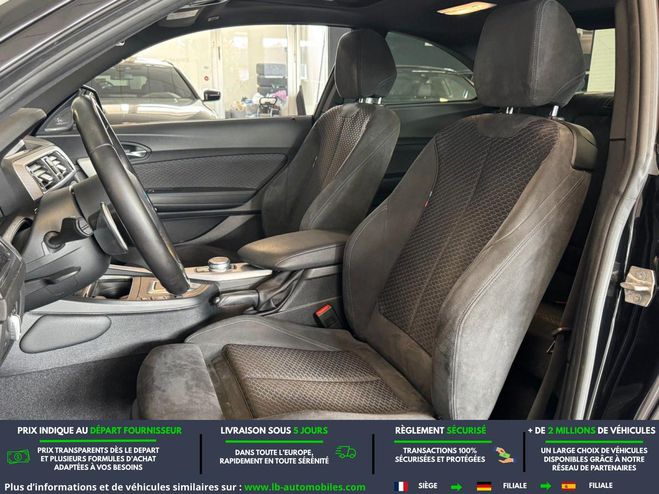 BMW Serie 2 220i 184 ch BVA Noir M�tallique de 2021