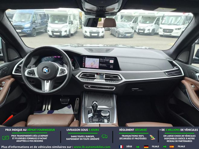 BMW X7 xDrive40d 340 ch BVA Noir M�tallique de 2020