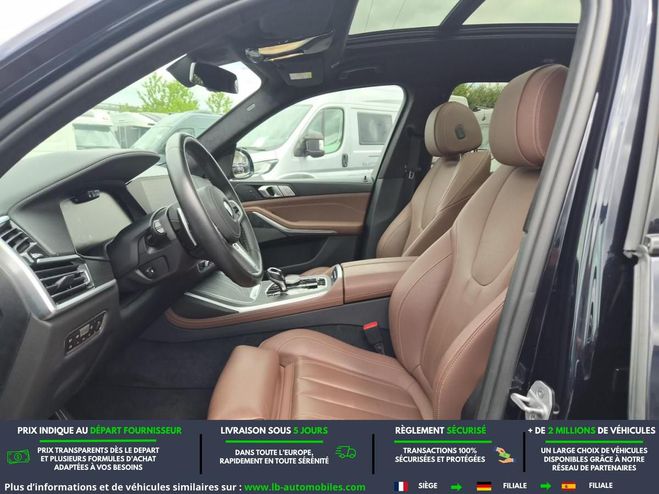 BMW X7 xDrive40d 340 ch BVA Noir M�tallique de 2020