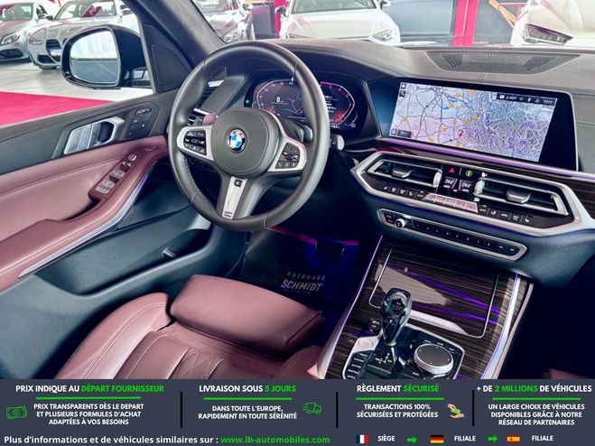 BMW X7 xDrive40d 340 ch BVA Noir M�tallique de 2021