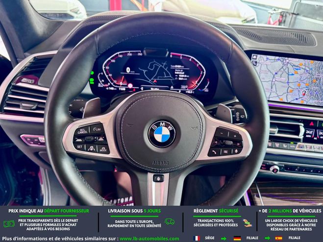 BMW X7 xDrive40d 340 ch BVA Noir M�tallique de 2021