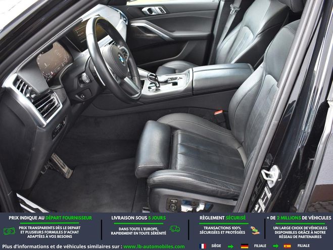 BMW X6 xDrive40d 340 ch BVA Noir M�tallique de 2022