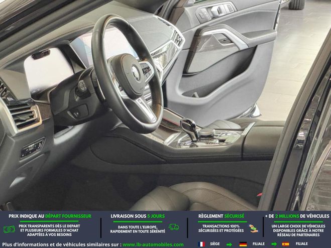BMW X6 M60i xDrive 530 ch BVA Noir M�tallique de 2023