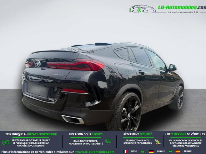 BMW X6 xDrive40d 340 ch BVA Noir M�tallique de 2022