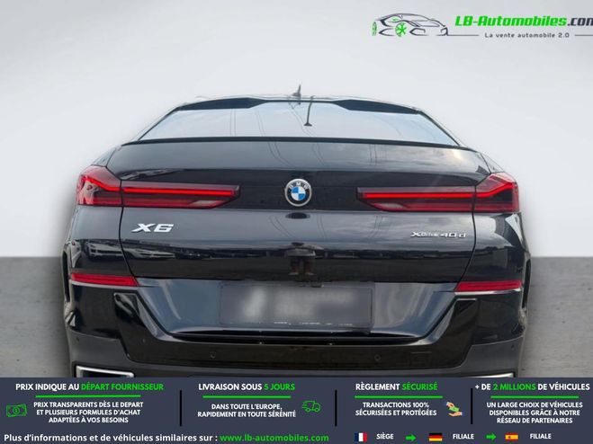 BMW X6 xDrive40d 340 ch BVA Noir M�tallique de 2022