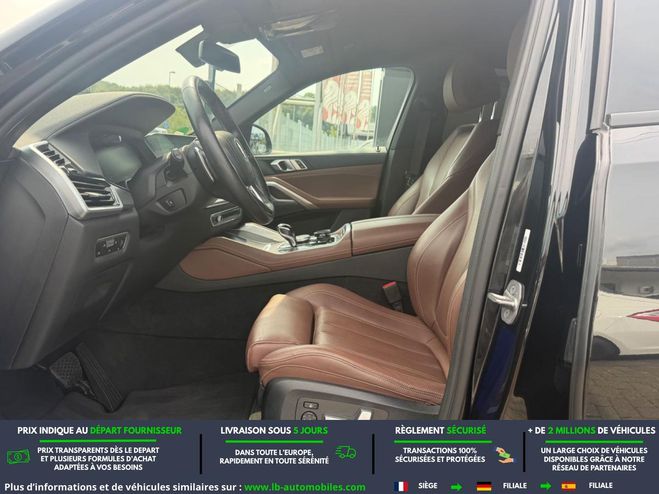 BMW X6 xDrive40d 340 ch BVA Noir M�tallique de 2022