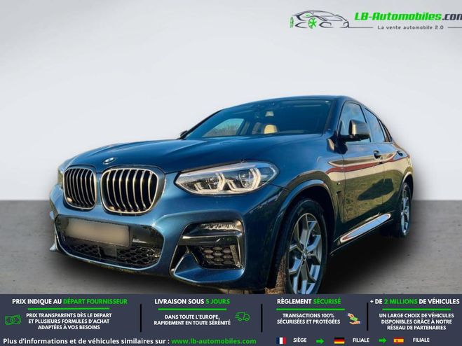 BMW X4 M40i 360 ch BVA Bleu M�tallique de 2021