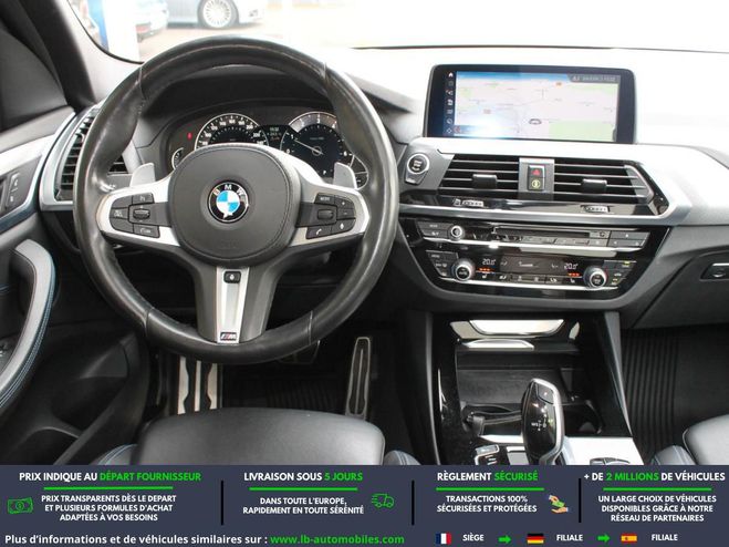 BMW X3 xDrive 30i 252ch BVA Noir M�tallique de 2019