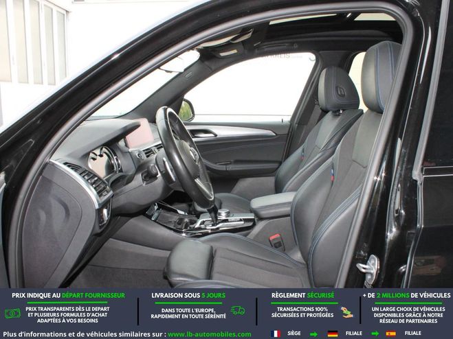 BMW X3 xDrive 30i 252ch BVA Noir M�tallique de 2019
