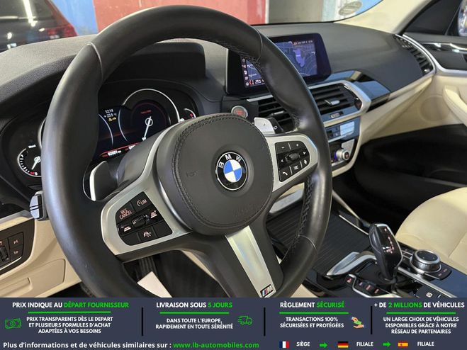 BMW X3 xDrive20d 190ch BVA Noir M�tallique de 2020