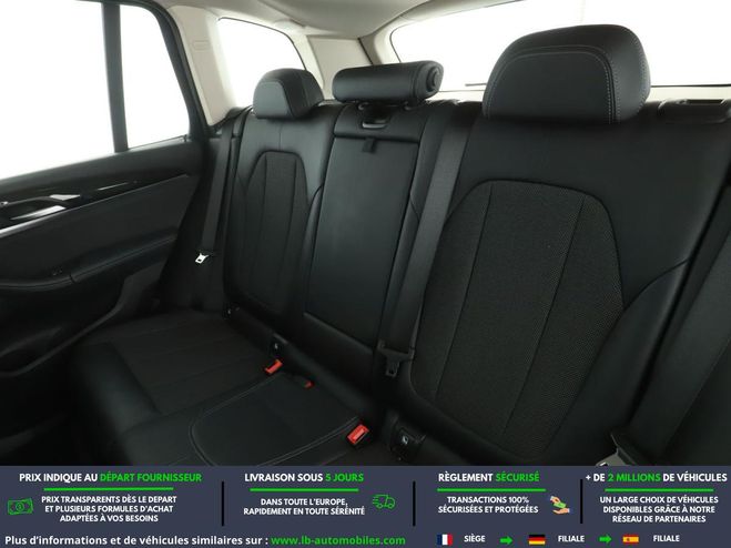 BMW X3 xDrive20d 190ch BVA Noir M�tallique de 2020