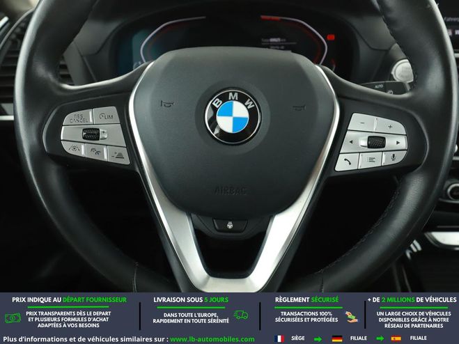 BMW X3 xDrive20d 190ch BVA Noir M�tallique de 2020